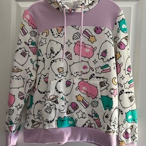 Pusheen Multicolor Graphic Hoodie